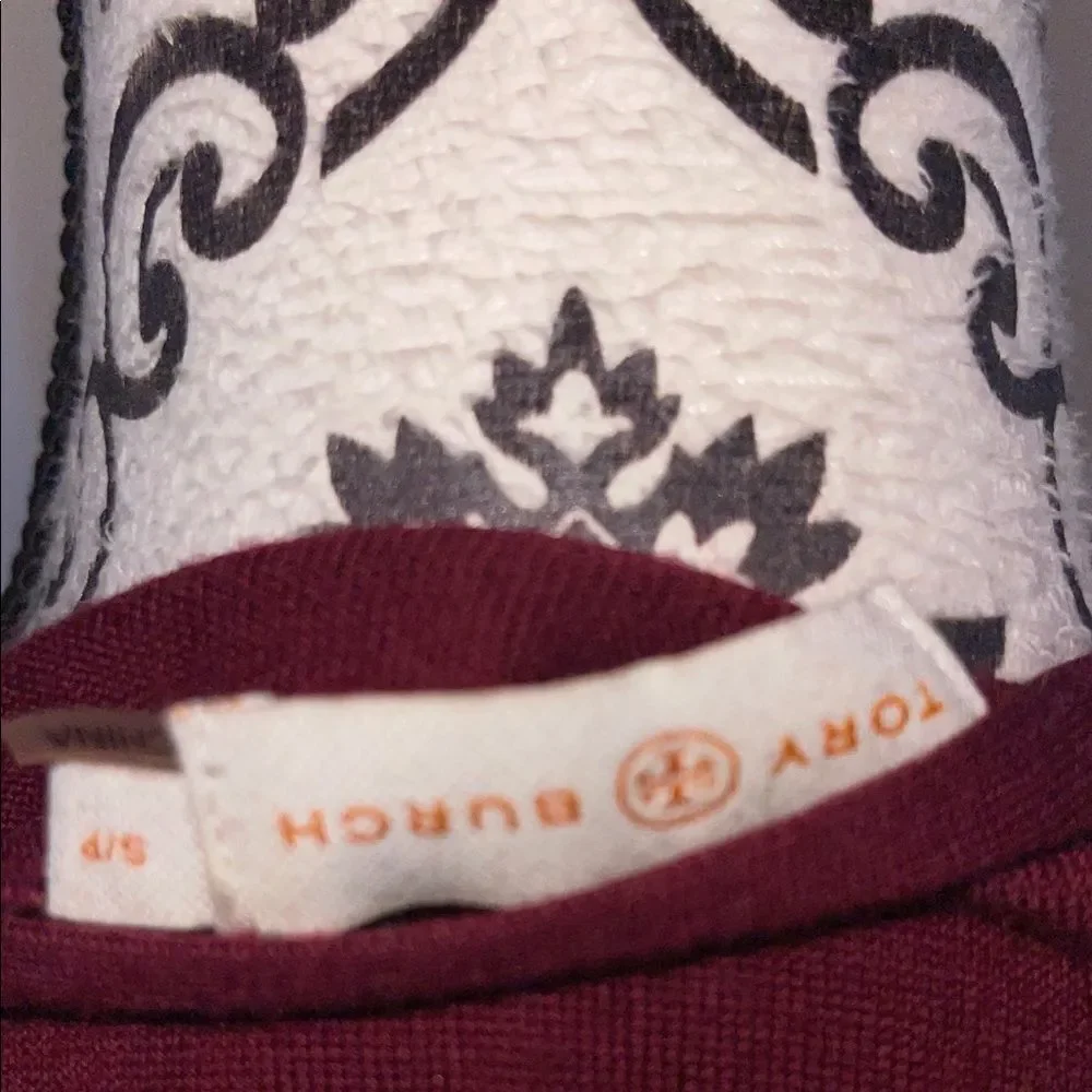 Tory Burch Burgundy Women's cardigan Sweater